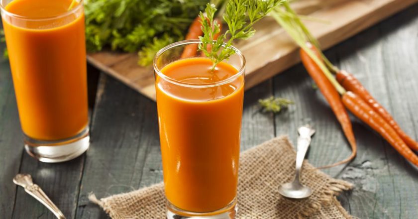 Carrot juice is healthy for men’s health?