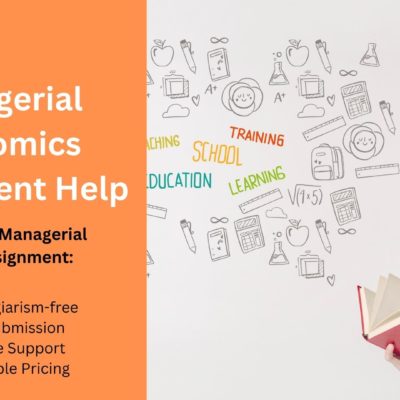Managerial Economics Assignment Help In The USA